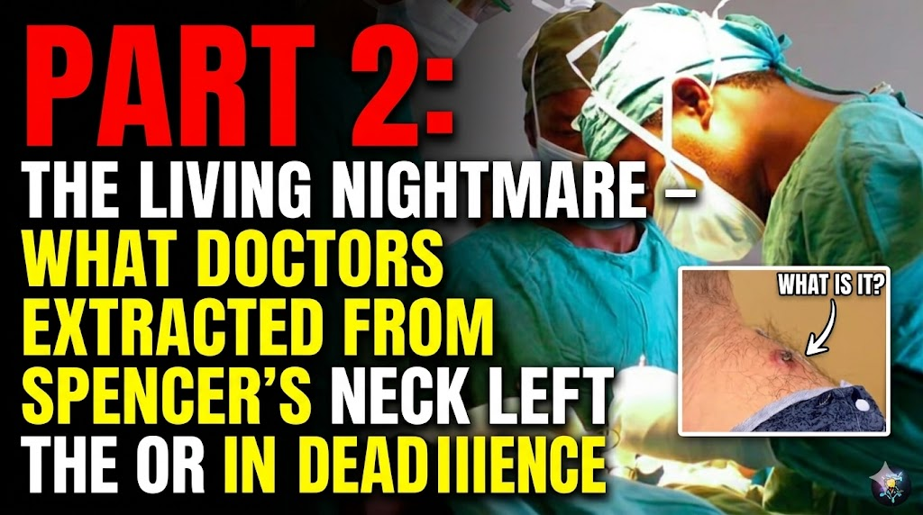 Part 2: The Living Nightmare – What Doctors Extracted From Spencer’s Neck Left the OR in Dead Silence