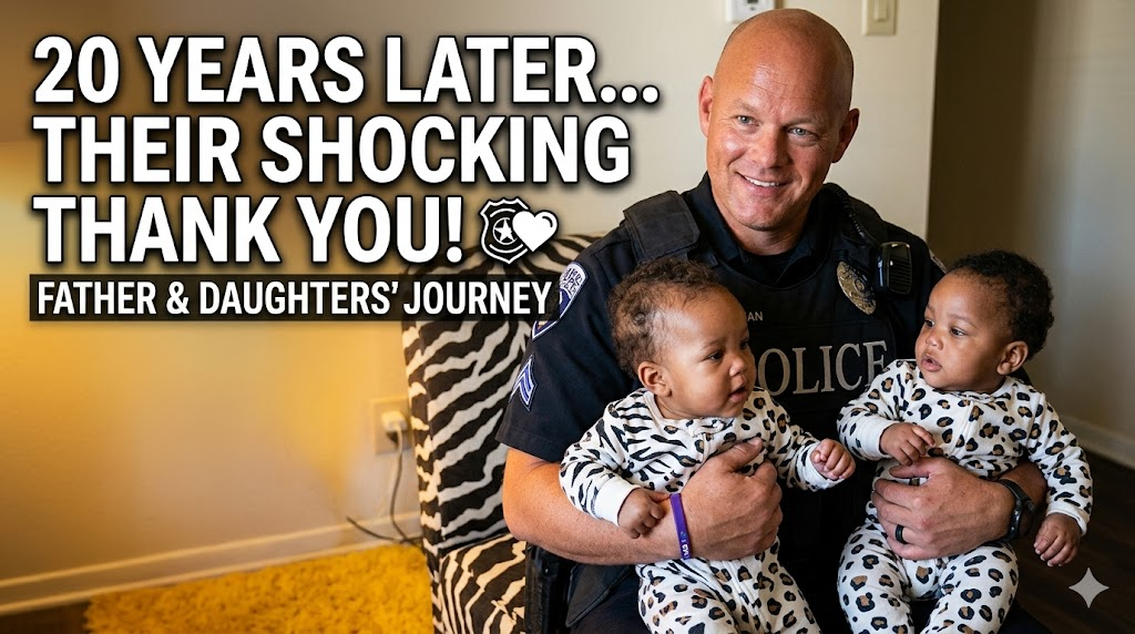 20 years ago, he saved their lives. Today, they changed his forever. 😭❤️ Watch the unbelievable surprise these two adopted daughters planned for their heroic dad! 👇